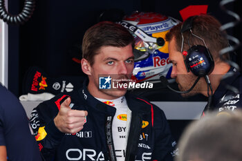 2024-06-08 - VERSTAPPEN Max (ned), Red Bull Racing RB20, portrait during the Formula 1 AWS Grand Prix du Canada 2024, 9th round of the 2024 Formula One World Championship from June 07 to 09, 2024 on the Circuit Gilles Villeneuve, in Montréal, Canada - F1 - CANADIAN GRAND PRIX 2024 - FORMULA 1 - MOTORS