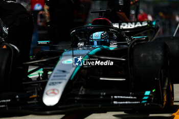 2024-06-08 - 63 RUSSELL George (gbr), Mercedes AMG F1 Team W15, action during the Formula 1 AWS Grand Prix du Canada 2024, 9th round of the 2024 Formula One World Championship from June 07 to 09, 2024 on the Circuit Gilles Villeneuve, in Montréal, Canada - F1 - CANADIAN GRAND PRIX 2024 - FORMULA 1 - MOTORS