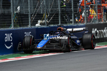 2024-06-08 - 23 ALBON Alexander (tha), Williams Racing FW45, action during the Formula 1 AWS Grand Prix du Canada 2024, 9th round of the 2024 Formula One World Championship from June 07 to 09, 2024 on the Circuit Gilles Villeneuve, in Montréal, Canada - F1 - CANADIAN GRAND PRIX 2024 - FORMULA 1 - MOTORS