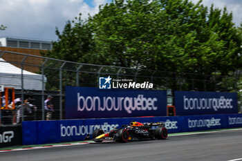 2024-06-08 - 01 VERSTAPPEN Max (nld), Red Bull Racing RB20, action during the Formula 1 AWS Grand Prix du Canada 2024, 9th round of the 2024 Formula One World Championship from June 07 to 09, 2024 on the Circuit Gilles Villeneuve, in Montréal, Canada - F1 - CANADIAN GRAND PRIX 2024 - FORMULA 1 - MOTORS