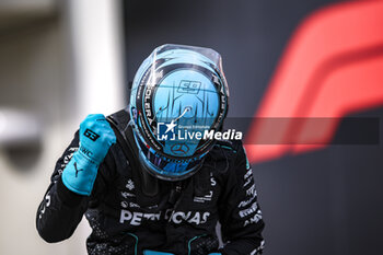 2024-06-08 - RUSSELL George (gbr), Mercedes AMG F1 Team W15, portrait during the Formula 1 AWS Grand Prix du Canada 2024, 9th round of the 2024 Formula One World Championship from June 07 to 09, 2024 on the Circuit Gilles Villeneuve, in Montréal, Canada - F1 - CANADIAN GRAND PRIX 2024 - FORMULA 1 - MOTORS