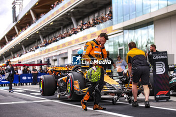 2024-06-08 - NORRIS Lando (gbr), McLaren F1 Team MCL38, portrait during the Formula 1 AWS Grand Prix du Canada 2024, 9th round of the 2024 Formula One World Championship from June 07 to 09, 2024 on the Circuit Gilles Villeneuve, in Montréal, Canada - F1 - CANADIAN GRAND PRIX 2024 - FORMULA 1 - MOTORS