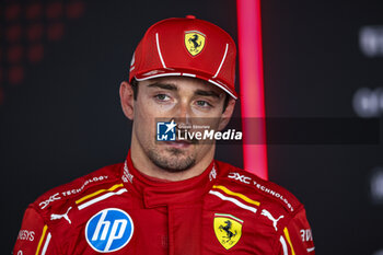 2024-06-08 - LECLERC Charles (mco), Scuderia Ferrari SF-24, portrait during the Formula 1 AWS Grand Prix du Canada 2024, 9th round of the 2024 Formula One World Championship from June 07 to 09, 2024 on the Circuit Gilles Villeneuve, in Montréal, Canada - F1 - CANADIAN GRAND PRIX 2024 - FORMULA 1 - MOTORS