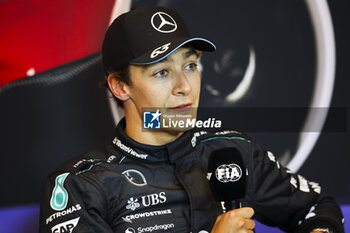 2024-06-08 - RUSSELL George (gbr), Mercedes AMG F1 Team W15, portrait during the Formula 1 AWS Grand Prix du Canada 2024, 9th round of the 2024 Formula One World Championship from June 07 to 09, 2024 on the Circuit Gilles Villeneuve, in Montréal, Canada - F1 - CANADIAN GRAND PRIX 2024 - FORMULA 1 - MOTORS