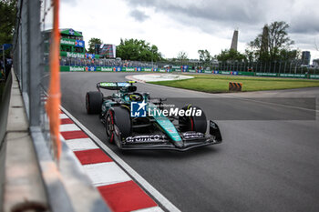 2024-06-08 - 14 ALONSO Fernando (spa), Aston Martin F1 Team AMR24, action during the Formula 1 AWS Grand Prix du Canada 2024, 9th round of the 2024 Formula One World Championship from June 07 to 09, 2024 on the Circuit Gilles Villeneuve, in Montréal, Canada - F1 - CANADIAN GRAND PRIX 2024 - FORMULA 1 - MOTORS