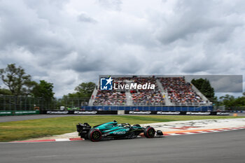 2024-06-08 - 14 ALONSO Fernando (spa), Aston Martin F1 Team AMR24, action during the Formula 1 AWS Grand Prix du Canada 2024, 9th round of the 2024 Formula One World Championship from June 07 to 09, 2024 on the Circuit Gilles Villeneuve, in Montréal, Canada - F1 - CANADIAN GRAND PRIX 2024 - FORMULA 1 - MOTORS