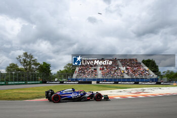 2024-06-08 - 22 TSUNODA Yuki (jap), Visa Cash App RB F1 Team VCARB 01, action during the Formula 1 AWS Grand Prix du Canada 2024, 9th round of the 2024 Formula One World Championship from June 07 to 09, 2024 on the Circuit Gilles Villeneuve, in Montréal, Canada - F1 - CANADIAN GRAND PRIX 2024 - FORMULA 1 - MOTORS