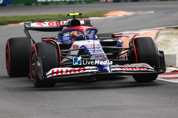 2024-06-08 - 22 TSUNODA Yuki (jap), Visa Cash App RB F1 Team VCARB 01, action during the Formula 1 AWS Grand Prix du Canada 2024, 9th round of the 2024 Formula One World Championship from June 07 to 09, 2024 on the Circuit Gilles Villeneuve, in Montréal, Canada - F1 - CANADIAN GRAND PRIX 2024 - FORMULA 1 - MOTORS