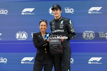 2024-06-08 - RUSSELL George (gbr), Mercedes AMG F1 Team W15, portrait during the Formula 1 AWS Grand Prix du Canada 2024, 9th round of the 2024 Formula One World Championship from June 07 to 09, 2024 on the Circuit Gilles Villeneuve, in Montréal, Canada - F1 - CANADIAN GRAND PRIX 2024 - FORMULA 1 - MOTORS