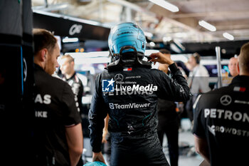 2024-06-08 - RUSSELL George (gbr), Mercedes AMG F1 Team W15, portrait during the Formula 1 AWS Grand Prix du Canada 2024, 9th round of the 2024 Formula One World Championship from June 07 to 09, 2024 on the Circuit Gilles Villeneuve, in Montréal, Canada - F1 - CANADIAN GRAND PRIX 2024 - FORMULA 1 - MOTORS