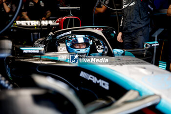 2024-06-08 - RUSSELL George (gbr), Mercedes AMG F1 Team W15, portrait during the Formula 1 AWS Grand Prix du Canada 2024, 9th round of the 2024 Formula One World Championship from June 07 to 09, 2024 on the Circuit Gilles Villeneuve, in Montréal, Canada - F1 - CANADIAN GRAND PRIX 2024 - FORMULA 1 - MOTORS