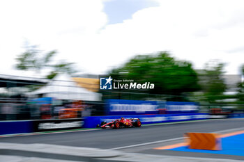 2024-06-08 - 16 LECLERC Charles (mco), Scuderia Ferrari SF-24, action during the Formula 1 AWS Grand Prix du Canada 2024, 9th round of the 2024 Formula One World Championship from June 07 to 09, 2024 on the Circuit Gilles Villeneuve, in Montréal, Canada - F1 - CANADIAN GRAND PRIX 2024 - FORMULA 1 - MOTORS