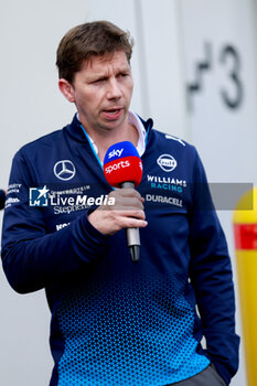 2024-06-08 - VOWLES James, Team Principal of Williams Racing, portrait during the Formula 1 AWS Grand Prix du Canada 2024, 9th round of the 2024 Formula One World Championship from June 07 to 09, 2024 on the Circuit Gilles Villeneuve, in Montréal, Canada - F1 - CANADIAN GRAND PRIX 2024 - FORMULA 1 - MOTORS