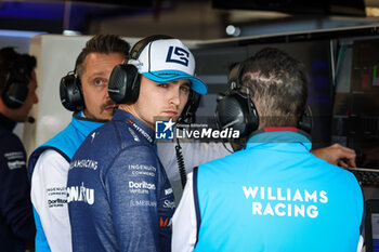 2024-06-08 - SARGEANT Logan (usa), Williams Racing FW46, portrait during the Formula 1 AWS Grand Prix du Canada 2024, 9th round of the 2024 Formula One World Championship from June 07 to 09, 2024 on the Circuit Gilles Villeneuve, in Montréal, Canada - F1 - CANADIAN GRAND PRIX 2024 - FORMULA 1 - MOTORS