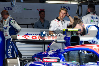 2024-06-08 - LAWSON Liam (nzl), Visa Cash App RB F1 Team Reserve Driver, portrait during the Formula 1 AWS Grand Prix du Canada 2024, 9th round of the 2024 Formula One World Championship from June 07 to 09, 2024 on the Circuit Gilles Villeneuve, in Montréal, Canada - F1 - CANADIAN GRAND PRIX 2024 - FORMULA 1 - MOTORS