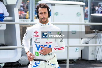 2024-06-08 - RICCIARDO Daniel (aus), Visa Cash App RB F1 Team VCARB 01, portrait during the Formula 1 AWS Grand Prix du Canada 2024, 9th round of the 2024 Formula One World Championship from June 07 to 09, 2024 on the Circuit Gilles Villeneuve, in Montréal, Canada - F1 - CANADIAN GRAND PRIX 2024 - FORMULA 1 - MOTORS