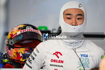 2024-06-08 - TSUNODA Yuki (jap), Visa Cash App RB F1 Team VCARB 01, portrait during the Formula 1 AWS Grand Prix du Canada 2024, 9th round of the 2024 Formula One World Championship from June 07 to 09, 2024 on the Circuit Gilles Villeneuve, in Montréal, Canada - F1 - CANADIAN GRAND PRIX 2024 - FORMULA 1 - MOTORS