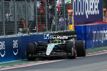 2024-06-08 - 44 HAMILTON Lewis (gbr), Mercedes AMG F1 Team W15, action during the Formula 1 AWS Grand Prix du Canada 2024, 9th round of the 2024 Formula One World Championship from June 07 to 09, 2024 on the Circuit Gilles Villeneuve, in Montréal, Canada - F1 - CANADIAN GRAND PRIX 2024 - FORMULA 1 - MOTORS