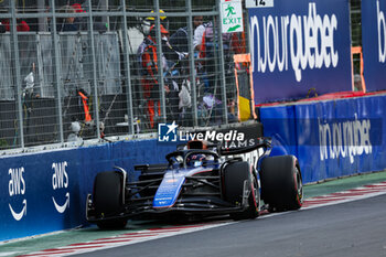 2024-06-08 - 23 ALBON Alexander (tha), Williams Racing FW45, action during the Formula 1 AWS Grand Prix du Canada 2024, 9th round of the 2024 Formula One World Championship from June 07 to 09, 2024 on the Circuit Gilles Villeneuve, in Montréal, Canada - F1 - CANADIAN GRAND PRIX 2024 - FORMULA 1 - MOTORS