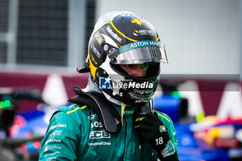 2024-06-08 - STROLL Lance (can), Aston Martin F1 Team AMR24, portrait during the Formula 1 AWS Grand Prix du Canada 2024, 9th round of the 2024 Formula One World Championship from June 07 to 09, 2024 on the Circuit Gilles Villeneuve, in Montréal, Canada - F1 - CANADIAN GRAND PRIX 2024 - FORMULA 1 - MOTORS