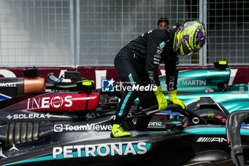 2024-06-08 - HAMILTON Lewis (gbr), Mercedes AMG F1 Team W15, portrait during the Formula 1 AWS Grand Prix du Canada 2024, 9th round of the 2024 Formula One World Championship from June 07 to 09, 2024 on the Circuit Gilles Villeneuve, in Montréal, Canada - F1 - CANADIAN GRAND PRIX 2024 - FORMULA 1 - MOTORS