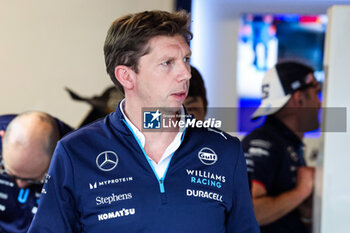 2024-06-08 - VOWLES James, Team Principal of Williams Racing, portrait during the Formula 1 AWS Grand Prix du Canada 2024, 9th round of the 2024 Formula One World Championship from June 07 to 09, 2024 on the Circuit Gilles Villeneuve, in Montréal, Canada - F1 - CANADIAN GRAND PRIX 2024 - FORMULA 1 - MOTORS