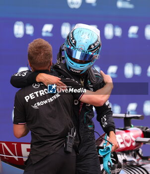 2024-06-08 - RUSSELL George (gbr), Mercedes AMG F1 Team W15, portrait mechanic, mecanicien, mechanics pole position during the Formula 1 AWS Grand Prix du Canada 2024, 9th round of the 2024 Formula One World Championship from June 07 to 09, 2024 on the Circuit Gilles Villeneuve, in Montréal, Canada - F1 - CANADIAN GRAND PRIX 2024 - FORMULA 1 - MOTORS