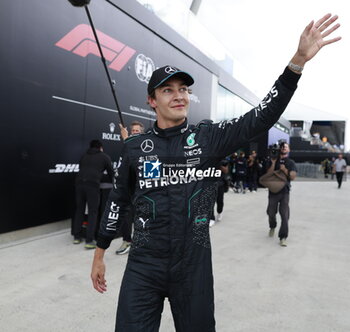 2024-06-08 - RUSSELL George (gbr), Mercedes AMG F1 Team W15, portrait during the Formula 1 AWS Grand Prix du Canada 2024, 9th round of the 2024 Formula One World Championship from June 07 to 09, 2024 on the Circuit Gilles Villeneuve, in Montréal, Canada - F1 - CANADIAN GRAND PRIX 2024 - FORMULA 1 - MOTORS