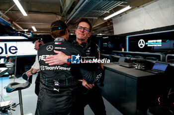 2024-06-08 - RUSSELL George (gbr), Mercedes AMG F1 Team W15, portrait ALLISON James (gbr), Technical Director of Mercedes AMG F1 Team, portrait during the Formula 1 AWS Grand Prix du Canada 2024, 9th round of the 2024 Formula One World Championship from June 07 to 09, 2024 on the Circuit Gilles Villeneuve, in Montréal, Canada - F1 - CANADIAN GRAND PRIX 2024 - FORMULA 1 - MOTORS