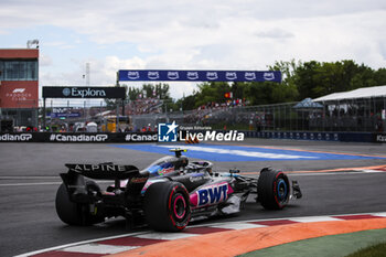 2024-06-08 - 10 GASLY Pierre (fra), Alpine F1 Team A524, action during the Formula 1 AWS Grand Prix du Canada 2024, 9th round of the 2024 Formula One World Championship from June 07 to 09, 2024 on the Circuit Gilles Villeneuve, in Montréal, Canada - F1 - CANADIAN GRAND PRIX 2024 - FORMULA 1 - MOTORS