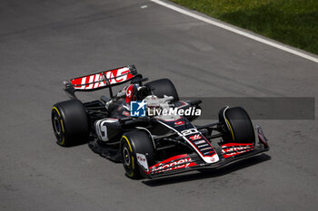 2024-06-08 - 20 MAGNUSSEN Kevin (den), Haas F1 Team VF-24 Ferrari, action during the Formula 1 AWS Grand Prix du Canada 2024, 9th round of the 2024 Formula One World Championship from June 07 to 09, 2024 on the Circuit Gilles Villeneuve, in Montréal, Canada - F1 - CANADIAN GRAND PRIX 2024 - FORMULA 1 - MOTORS