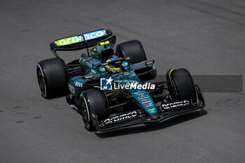 2024-06-08 - 14 ALONSO Fernando (spa), Aston Martin F1 Team AMR24, action during the Formula 1 AWS Grand Prix du Canada 2024, 9th round of the 2024 Formula One World Championship from June 07 to 09, 2024 on the Circuit Gilles Villeneuve, in Montréal, Canada - F1 - CANADIAN GRAND PRIX 2024 - FORMULA 1 - MOTORS