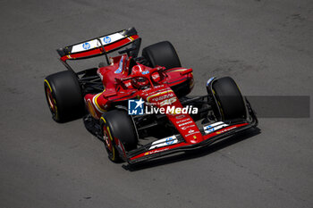 2024-06-08 - 16 LECLERC Charles (mco), Scuderia Ferrari SF-24, action during the Formula 1 AWS Grand Prix du Canada 2024, 9th round of the 2024 Formula One World Championship from June 07 to 09, 2024 on the Circuit Gilles Villeneuve, in Montréal, Canada - F1 - CANADIAN GRAND PRIX 2024 - FORMULA 1 - MOTORS