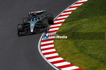 2024-06-08 - 63 RUSSELL George (gbr), Mercedes AMG F1 Team W15, action during the Formula 1 AWS Grand Prix du Canada 2024, 9th round of the 2024 Formula One World Championship from June 07 to 09, 2024 on the Circuit Gilles Villeneuve, in Montréal, Canada - F1 - CANADIAN GRAND PRIX 2024 - FORMULA 1 - MOTORS