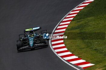 2024-06-08 - 14 ALONSO Fernando (spa), Aston Martin F1 Team AMR24, action during the Formula 1 AWS Grand Prix du Canada 2024, 9th round of the 2024 Formula One World Championship from June 07 to 09, 2024 on the Circuit Gilles Villeneuve, in Montréal, Canada - F1 - CANADIAN GRAND PRIX 2024 - FORMULA 1 - MOTORS