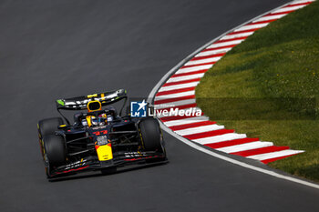 2024-06-08 - 11 PEREZ Sergio (mex), Red Bull Racing RB20, action during the Formula 1 AWS Grand Prix du Canada 2024, 9th round of the 2024 Formula One World Championship from June 07 to 09, 2024 on the Circuit Gilles Villeneuve, in Montréal, Canada - F1 - CANADIAN GRAND PRIX 2024 - FORMULA 1 - MOTORS