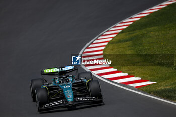 2024-06-08 - 18 STROLL Lance (can), Aston Martin F1 Team AMR24, action during the Formula 1 AWS Grand Prix du Canada 2024, 9th round of the 2024 Formula One World Championship from June 07 to 09, 2024 on the Circuit Gilles Villeneuve, in Montréal, Canada - F1 - CANADIAN GRAND PRIX 2024 - FORMULA 1 - MOTORS