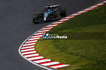 2024-06-08 - 63 RUSSELL George (gbr), Mercedes AMG F1 Team W15, action during the Formula 1 AWS Grand Prix du Canada 2024, 9th round of the 2024 Formula One World Championship from June 07 to 09, 2024 on the Circuit Gilles Villeneuve, in Montréal, Canada - F1 - CANADIAN GRAND PRIX 2024 - FORMULA 1 - MOTORS