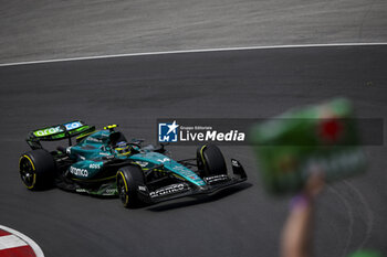 2024-06-08 - 14 ALONSO Fernando (spa), Aston Martin F1 Team AMR24, action during the Formula 1 AWS Grand Prix du Canada 2024, 9th round of the 2024 Formula One World Championship from June 07 to 09, 2024 on the Circuit Gilles Villeneuve, in Montréal, Canada - F1 - CANADIAN GRAND PRIX 2024 - FORMULA 1 - MOTORS