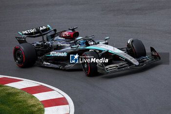 2024-06-08 - 63 RUSSELL George (gbr), Mercedes AMG F1 Team W15, action during the Formula 1 AWS Grand Prix du Canada 2024, 9th round of the 2024 Formula One World Championship from June 07 to 09, 2024 on the Circuit Gilles Villeneuve, in Montréal, Canada - F1 - CANADIAN GRAND PRIX 2024 - FORMULA 1 - MOTORS