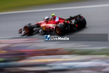 2024-06-08 - 55 SAINZ Carlos (spa), Scuderia Ferrari SF-24, action during the Formula 1 AWS Grand Prix du Canada 2024, 9th round of the 2024 Formula One World Championship from June 07 to 09, 2024 on the Circuit Gilles Villeneuve, in Montréal, Canada - F1 - CANADIAN GRAND PRIX 2024 - FORMULA 1 - MOTORS