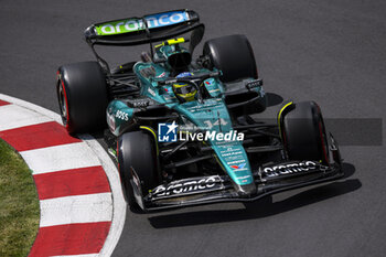 2024-06-08 - 14 ALONSO Fernando (spa), Aston Martin F1 Team AMR24, action during the Formula 1 AWS Grand Prix du Canada 2024, 9th round of the 2024 Formula One World Championship from June 07 to 09, 2024 on the Circuit Gilles Villeneuve, in Montréal, Canada - F1 - CANADIAN GRAND PRIX 2024 - FORMULA 1 - MOTORS