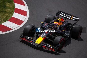 2024-06-08 - 01 VERSTAPPEN Max (nld), Red Bull Racing RB20, action during the Formula 1 AWS Grand Prix du Canada 2024, 9th round of the 2024 Formula One World Championship from June 07 to 09, 2024 on the Circuit Gilles Villeneuve, in Montréal, Canada - F1 - CANADIAN GRAND PRIX 2024 - FORMULA 1 - MOTORS