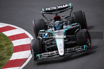 2024-06-08 - 63 RUSSELL George (gbr), Mercedes AMG F1 Team W15, action during the Formula 1 AWS Grand Prix du Canada 2024, 9th round of the 2024 Formula One World Championship from June 07 to 09, 2024 on the Circuit Gilles Villeneuve, in Montréal, Canada - F1 - CANADIAN GRAND PRIX 2024 - FORMULA 1 - MOTORS