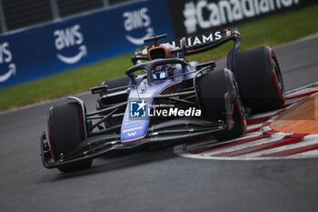 2024-06-08 - 23 ALBON Alexander (tha), Williams Racing FW45, action during the Formula 1 AWS Grand Prix du Canada 2024, 9th round of the 2024 Formula One World Championship from June 07 to 09, 2024 on the Circuit Gilles Villeneuve, in Montréal, Canada - F1 - CANADIAN GRAND PRIX 2024 - FORMULA 1 - MOTORS