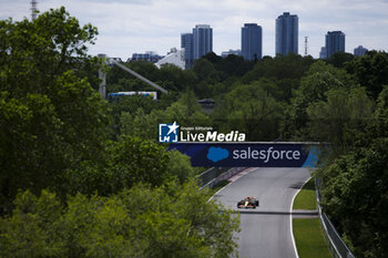 2024-06-08 - 81 PIASTRI Oscar (aus), McLaren F1 Team MCL38, action during the Formula 1 AWS Grand Prix du Canada 2024, 9th round of the 2024 Formula One World Championship from June 07 to 09, 2024 on the Circuit Gilles Villeneuve, in Montréal, Canada - F1 - CANADIAN GRAND PRIX 2024 - FORMULA 1 - MOTORS