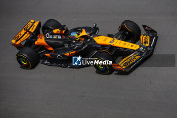 2024-06-08 - 81 PIASTRI Oscar (aus), McLaren F1 Team MCL38, action during the Formula 1 AWS Grand Prix du Canada 2024, 9th round of the 2024 Formula One World Championship from June 07 to 09, 2024 on the Circuit Gilles Villeneuve, in Montréal, Canada - F1 - CANADIAN GRAND PRIX 2024 - FORMULA 1 - MOTORS