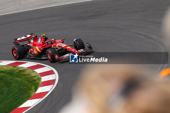 2024-06-08 - 55 SAINZ Carlos (spa), Scuderia Ferrari SF-24, action during the Formula 1 AWS Grand Prix du Canada 2024, 9th round of the 2024 Formula One World Championship from June 07 to 09, 2024 on the Circuit Gilles Villeneuve, in Montréal, Canada - F1 - CANADIAN GRAND PRIX 2024 - FORMULA 1 - MOTORS