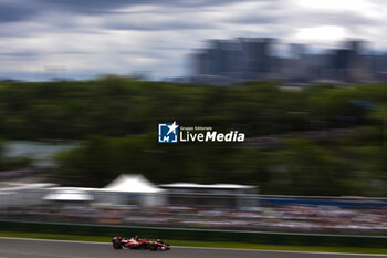 2024-06-08 - 55 SAINZ Carlos (spa), Scuderia Ferrari SF-24, action during the Formula 1 AWS Grand Prix du Canada 2024, 9th round of the 2024 Formula One World Championship from June 07 to 09, 2024 on the Circuit Gilles Villeneuve, in Montréal, Canada - F1 - CANADIAN GRAND PRIX 2024 - FORMULA 1 - MOTORS