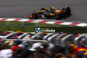 2024-06-08 - 04 NORRIS Lando (gbr), McLaren F1 Team MCL38, action during the Formula 1 AWS Grand Prix du Canada 2024, 9th round of the 2024 Formula One World Championship from June 07 to 09, 2024 on the Circuit Gilles Villeneuve, in Montréal, Canada - F1 - CANADIAN GRAND PRIX 2024 - FORMULA 1 - MOTORS